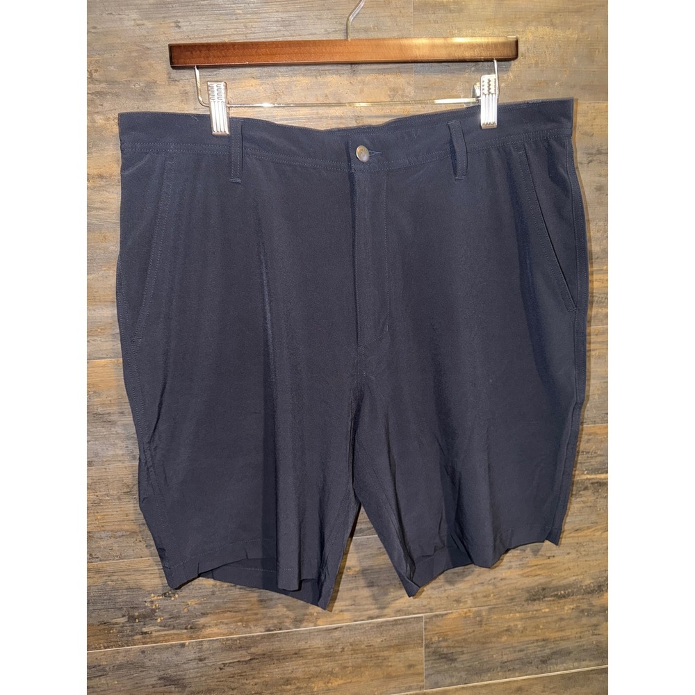 FootJoy Mens Navy Blue Performance Golf Shorts W36 SKU 23938 Flat Front Stretch